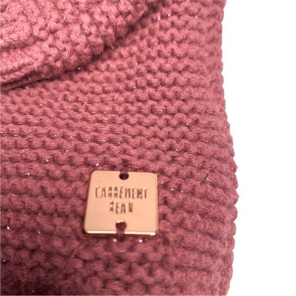 Carrément Beau 17m knit cardigan in dark dusty rose - Picture 8 of 9